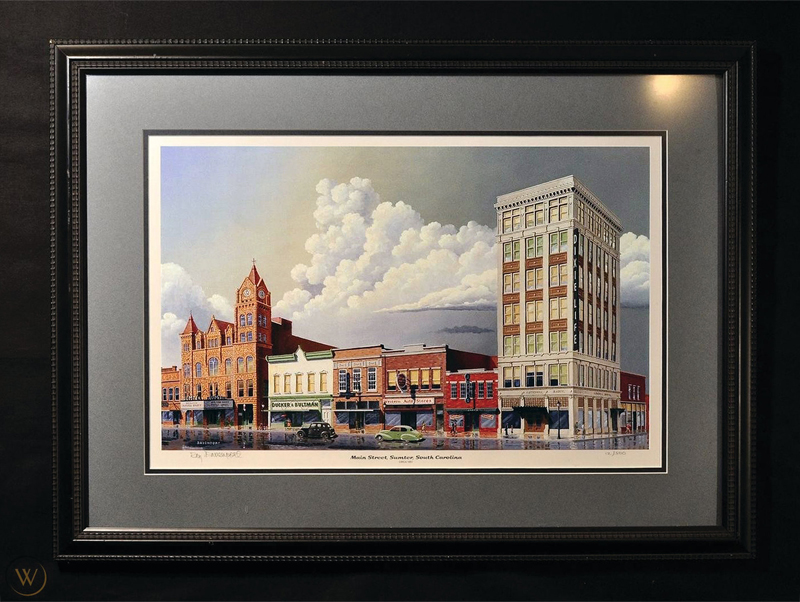 Davenport print: Downtown Sumter